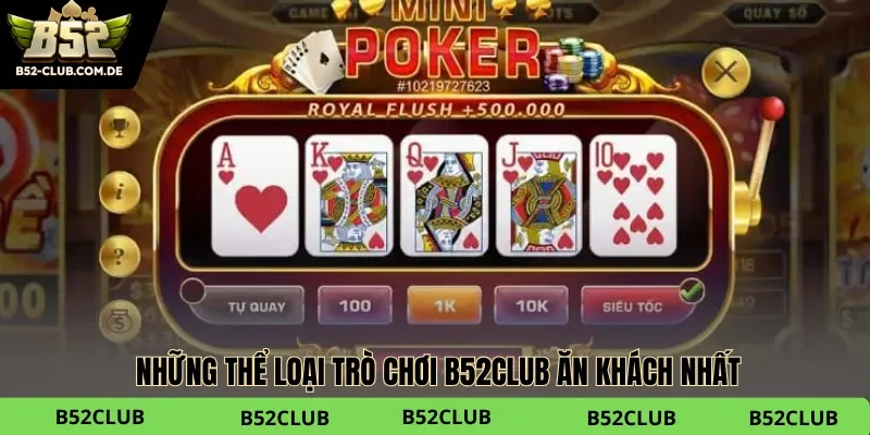 Điểm danh 1 số games B52club hot nhất hiện nay